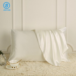 Taie d'oreiller de luxe 100% soie de mûrier, motif uni, tissée, en forme de cœur, tailles 22\" 30\" pour <span class=keywords><strong>Amazon</strong></span>, taies d'oreiller - Product Image 4