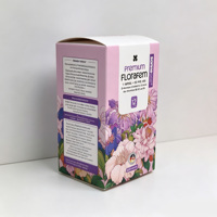 Boîte rigide à double insertion en carton blanc mat haut de gamme, impression offset, emballage pour fabricants de compléments alimentaires et de vitamines