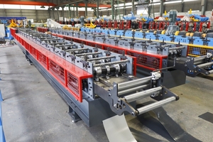 Nước mưa màu thép <span class=keywords><strong>downpipe</strong></span> vòi cuộn hình thành máy downspout khuỷu tay máy để bán - Product Image 4