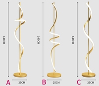 Lampadaire LED de Haute Qualité Moderne Nordique, Nouvelle Lampe d'Angle de Salon avec Éclairage Réglable