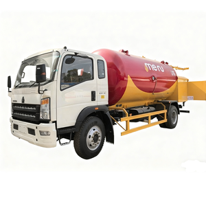 HOWO 10 Toneladas <span class=keywords><strong>LPG</strong></span> Bobtail Camión - Product Image 3