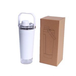 304 Stainless <b>Steel</b> Gym <b>Bottle</b>, 24H Insulated Flask with Leak-Proof Lid & Storage Compartment, Custom Logo Accepted - Product Image 4