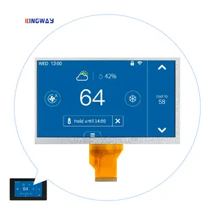 Modulo schermo lcd quadrato con interfaccia da 7 pollici 1024x600 ips tft rgb 50pin mipi dsi