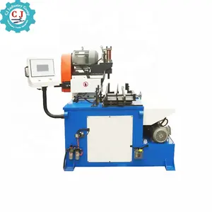 Automatic Loading Stainless Steel Fastener Threaded Rod Pipe Chamfering Machine Single End Hex Nuts Bolt Chamfering Machine