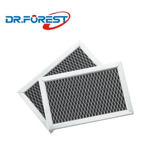 OEM Kitchen Microwave Oven Black Charcoal Replacement Recirculating Aluminum Kit Part Filter