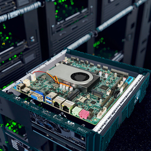 Zeroone Mini masaüstü ince istemci anakart 6360U işlemci çift DDR4 DDR3 bellek kanalı ile fansız ITX yeni Intel yonga seti - Product Image 1