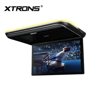 XTRONS 10.2/11.6/12.1/13.3/15.6/17.3/19.5 pollici montaggio sul tetto Flip Down Monitor per auto lettore MP5 ingresso AV TV Monitor sul tetto dell'auto