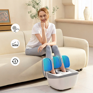 JAMOOZ JMZ-903 Electric Foot & Leg Massager Shiatsu Kneading Vibration Infrared Physiotherapy-Rechargeable Battery
