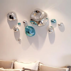 通路魚石壁掛け装飾家の装飾抽象的な壁アート - Product Image 1