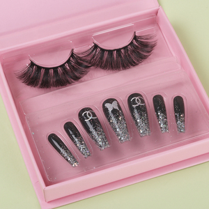 Durable 7-10 jours presse sur les ongles et les cils nouvelle arrivée bricolage presse sur les ongles et les cils - Product Image 6