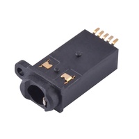 CHUANGQIN Conector de Teléfono de 3.5mm, Resistente al Agua y al Polvo IP68, con Rango de Temperatura Operativa de -40C~+85C
