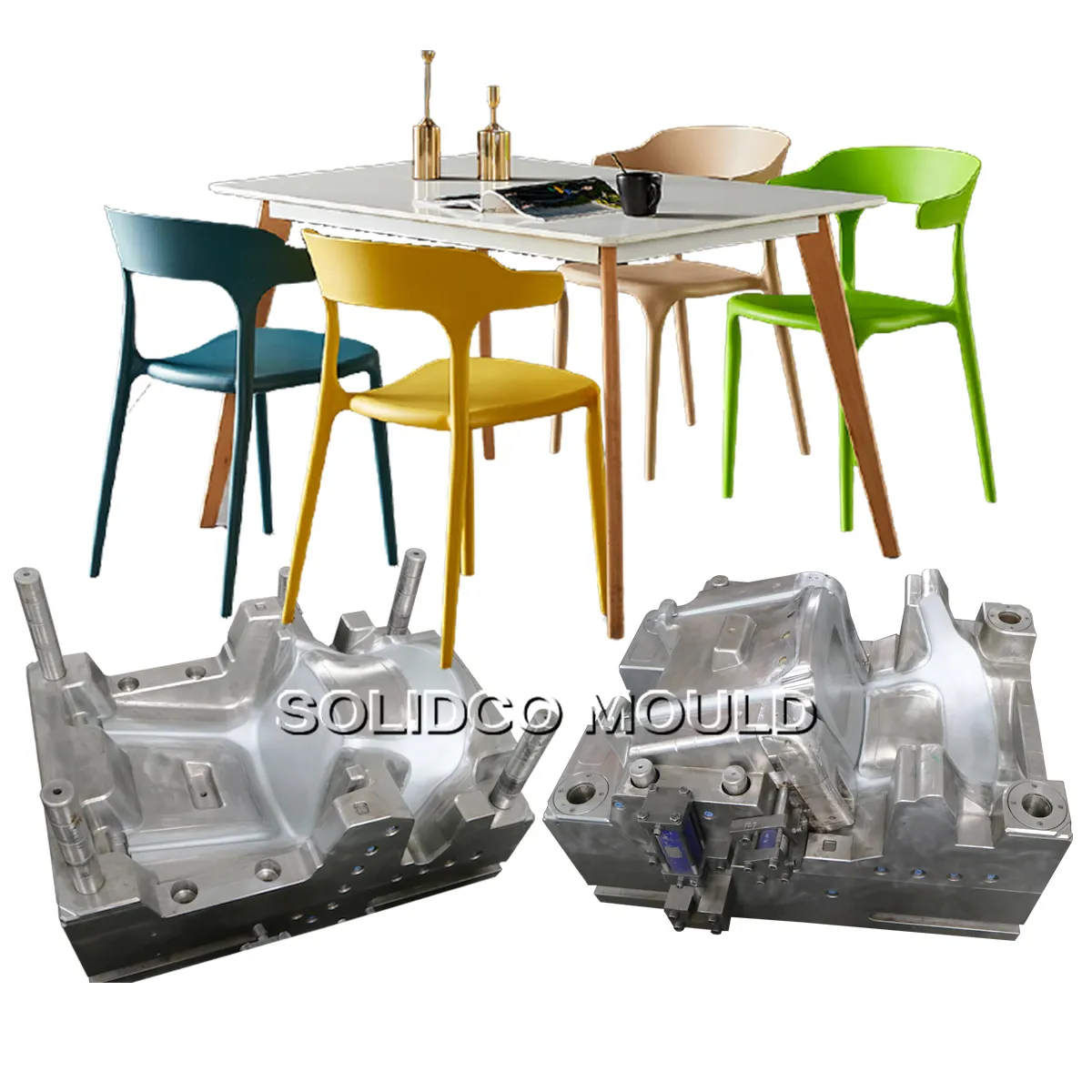 Used Second Hand Plastic Chair Mould For Sale