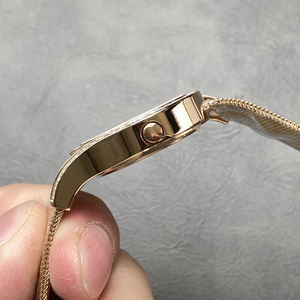Montre mécanique automatique de luxe personnalisée en or 18 carats avec moissanite et zircon VVS, vente en gros - Product Image 6