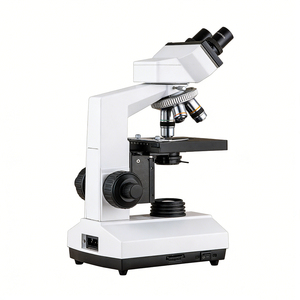 生物学用40-1800倍光学高品質ポータブルアッベコンデンサーハロゲン照明4倍-100倍ヘッド双眼顕微鏡（ラボ用） - Product Image 6