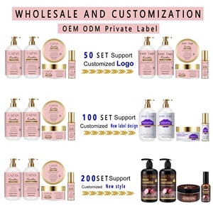 Ensemble <span class=keywords><strong>Shampoing</strong></span> et Après-<span class=keywords><strong>Shampoing</strong></span> Professionnel Anti-Pelliculaire à l'Huile de Batana et Huile de Coco, Favorisant la Croissance Capillaire, Marque Blanche, Vente en Gros pour Femmes - Product Image 2