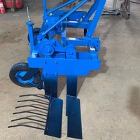 Mini-récolteuse d'oignons verts et de gingembre de grande taille, récolteuse d'oignons verts et de gingembre à 1 rangée pour les fermes et la maison, machine à récolter le riz