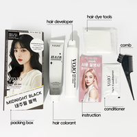 Crème colorante pour cheveux VOJO 100ml*2 Populaire en Corée et en Asie du Sud-Est Formule végétale sans ammoniaque 12 teintes tendance Couleur longue durée