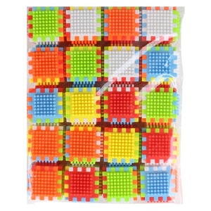 พลาสติกเด็กอาคารบล็อกของเล่นDIYเชื่อมต่ออาคารบล็อกชุดการเชื่อมต่อBristle Blocksสำหรับการศึกษาสนุก - Product Image 2