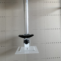 Équipement de présentation de bureau, projecteur électrique motorisé à montage caché au plafond, système d'arrêt