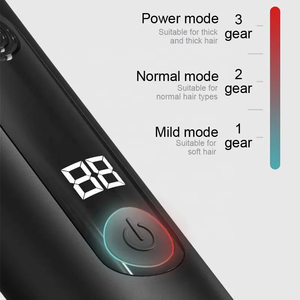 Kit de Afeitado Profesional para Hombre con Cortadora de Pelo y Barba de Cerámica USB, Cuchilla Ajustable e Impermeabilidad IPX7 - Product Image 2