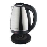 Bouilloire électrique ACL standard US et européen, usage domestique, 2L, réservoir intérieur en acier inoxydable, multifonctionnelle, rapide