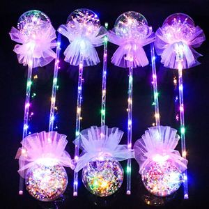 Christmas Tree LED Magic Fairy <b>Stick</b> Wands Toy <b>Light</b>-up Magic Ball Wand Glow <b>Stick</b> for Birthdays Novelty Kids Toy - Product Image 3