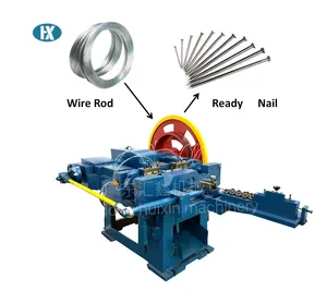 High efficiency & Multi-function steel nail making machine with factory price