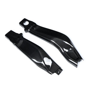 ZHONGHONG Cache-bras oscillant en fibre de carbone sèche 3K pour Yamaha MT09 2024-2026, tissage carbone noir, léger et fixation directe - Product Image 4