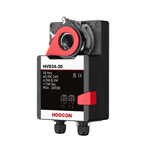 HOOCON ตัวควบคุมแดมเปอร์คุณภาพสูง 24V แบบเปิด-ปิด แรงบิด 20 นิวตันเมตร สำหรับระบบ HVAC ได้รับการรับรองมาตรฐาน CE ทำงานรวดเร็ว รับประกัน 2 ปี - Product Image 4