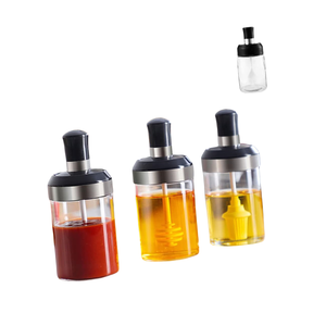 Wholesale Kitchen Supplies Seasoning Bottles Household Glass Bottles Oil Pots Cross-border Commercial Creative Seasoning Bottles - Product Image 4