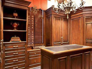 Armadio In legno massiccio di lusso con armadio In legno massello con camera da letto e <span class=keywords><strong>Design</strong></span> intelligente - Product Image 2