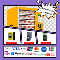 Petite Boîte Cadeau de Jouets d'Extérieur Distributeur Automatique 24h/24 à Combinaison Aléatoire avec Écran Tactile SDK Conforme ADA Multiple