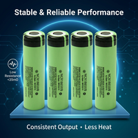 Grosir Baterai Li-ion 18650 NCR18650B 3.7V 3400mAh Original 100% Flat Top/Button, Baterai 18650 NCR 18650B Terproteksi 3400mAh