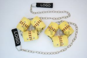 Profesional Triple Wick Fire Poi <span class=keywords><strong>Máximo</strong></span> rendimiento de llama para malabares con fuego y trucos giratorios y espectáculos de escenario - Product Image 3