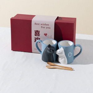 MAIMAI-Ensemble de tasses 3D pour chat, café, thé, lait, en céramique, cadeau idéal pour une journée spéciale. - Product Image 6