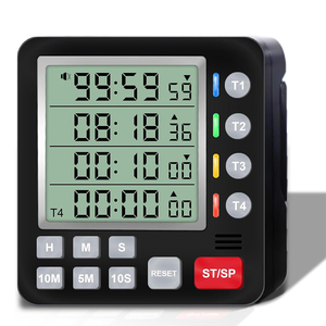 Cronómetro Digital Magnético de Escritorio J&R 10M 5M 10S de Ajuste Rápido con Temporizador de <span class=keywords><strong>Cuenta</strong></span> Regresiva de 4 Grupos para Laboratorio - Product Image 1