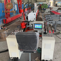 Linea di Segheria a Nastro Verticale Automatica per Lavorazione del Legno con Carrello per Tronchi e Doppia Lama Circolare con Motore