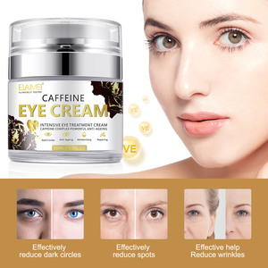 Crème Contour des Yeux à la Caféine ELAIMEI – Vente en Gros Personnalisée – Élimination des Cernes et des Poches – Hydratation Naturelle à Base de Plantes – Approvisionnement Direct Usine - Product Image 1