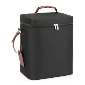 Hot Sale Waterproof 6 Bottles Thermal Wine Cooler Carrier Bag Tote Bag Wine Cooler Bag