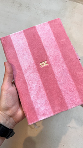 Agenda Personalizada con Tapa Dura de Terciopelo y Logotipo Personalizado, Diario, Libro de Promesas, Planificador Personalizado, Libro de Visitas para Bodas - Product Image 2