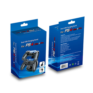 Estación de carga de Gamepad <span class=keywords><strong>PS4</strong></span> para <span class=keywords><strong>PS4</strong></span>/<span class=keywords><strong>PS4</strong></span> Slim/<span class=keywords><strong>PS4</strong></span> Pro <span class=keywords><strong>Controller</strong></span> Accesorios de juego - Product Image 6