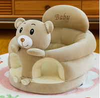 Kursi Duduk Bayi Jaring Plush Lembut, Alat Bantu Duduk Belajar, Produsen Profesional, Kualitas Ekspor