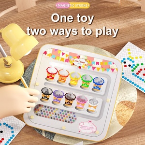 <span class=keywords><strong>2</strong></span> in 1 magnetismo penna tavolo da disegno educativo tavolo da disegno per bambini Maze giocattoli colore corrispondenza apprendimento conteggio Puzzle Board - Product Image 4