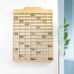 Vitrine Transparente Pour Modèles De Voitures - 2 Cubes En Acrylique, Présentoir Mural Ou Comptoir