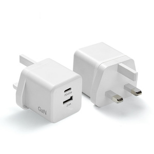 Adaptateur secteur universel PD 45W avec prise UK, <span class=keywords><strong>chargeur</strong></span> GaN Type-C <span class=keywords><strong>USBC</strong></span> pour ordinateur portable, tablette, téléphone portable avec UKCA - Product Image 1