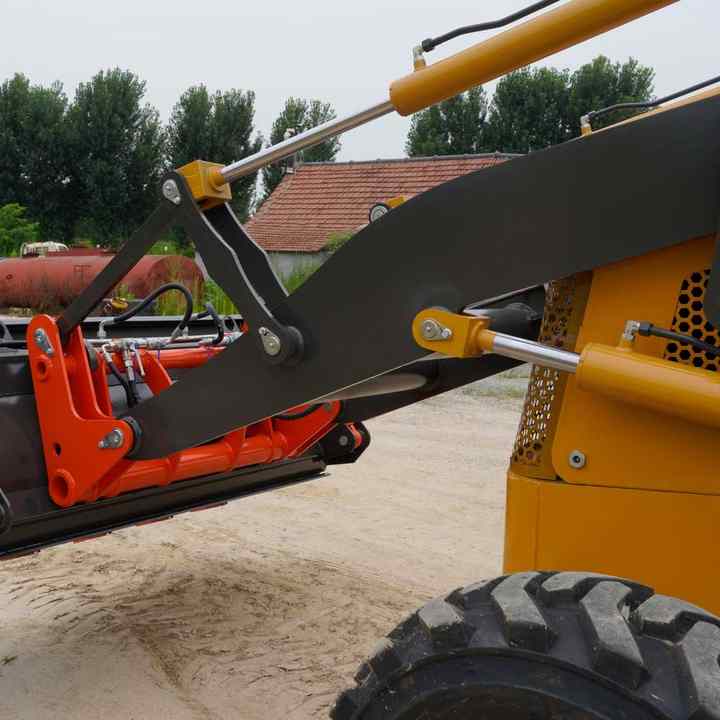 2.5 Ton Mini Loader - Fire-Resistant Design for Chemical Plant Maintenance