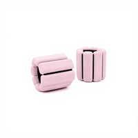 Bracelets lestés carrés en silicone personnalisés en gros, avec fermeture Velcro, pour yoga, fitness et entraînement sportif - En stock - 1 4