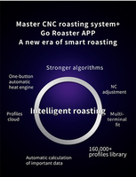 Torréfacteur à café intelligent X3, capacité de 3 kg, torréfacteur à café professionnel pour les cafés commerciaux