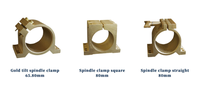 Support de fixation de broche Gold Tilt 65,80 mm à haute rigidité pour l'installation du moteur de broche de machine-outil CNC