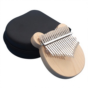 Kalimba Moderna Portatile Leggera in Legno Massello a 17 Tasti - Strumento Musicale Tipo Tastiera - Product Image 1